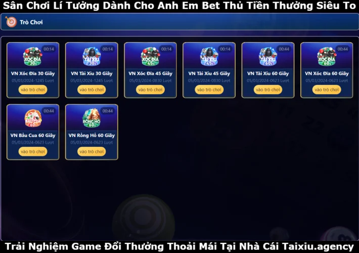 trai nghiem-game-doi-thuong-thoai-mai-tai-taixiu