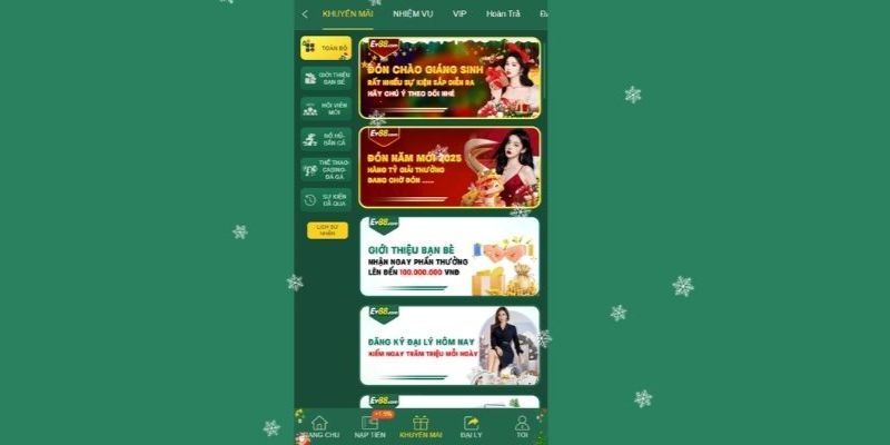 Nhà cái hoàn tiền cược đến 3,5% hàng ngày cho mọi thành viên 