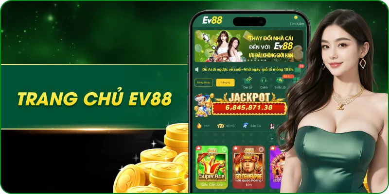 Cập nhật link vào trang chủ EV88 chuẩn